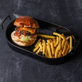 Acılı Mexica Burger görseli