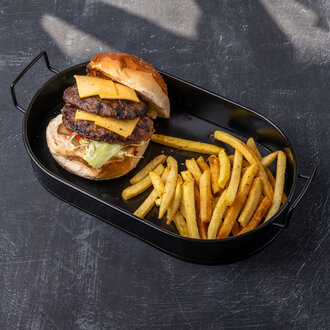 Double Cheeseburger görseli