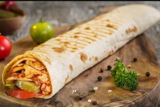 Duble Tavuk Döner Dürüm görseli