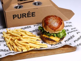 Puree Cheeseburger görseli
