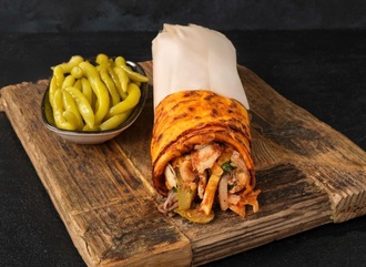 Hatay Usulü Tavuk Döner Dürüm görseli