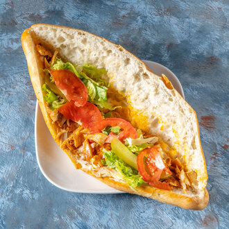 Tam Ekmek Arası Tavuk Döner görseli