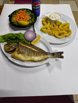 Kalamarlı Balık Menü görseli