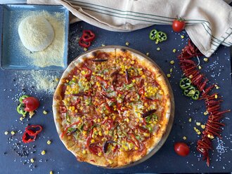Panza Hot Spicy Pizza (33 Cm.) (Büyük) görseli