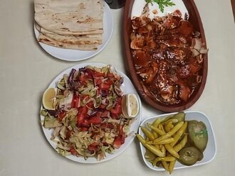 İskender (Tavuk Dönerden) Menü görseli