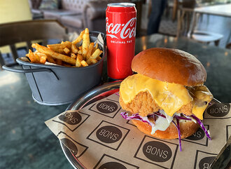 Zinger Rock Burger Menü görseli