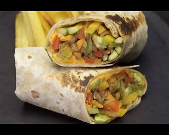 Sebzeli Wrap görseli