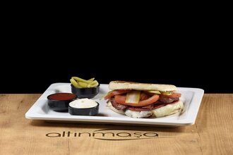 Karışık Bazlama Tost görseli