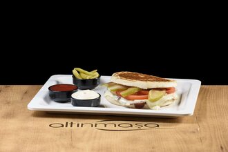 Üç Peynirli Bazlama Tost görseli