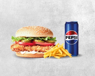 Tomato Tavuk Burger Menü görseli