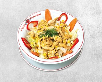 Köri Soslu Tavuklu Salata görseli