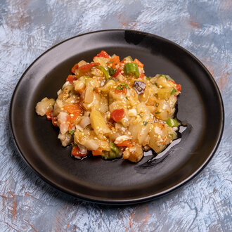 Köz Patlıcan Salata (200 Gr.) görseli