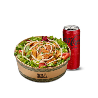 Ustasından Tavuklu Salata Menü görseli