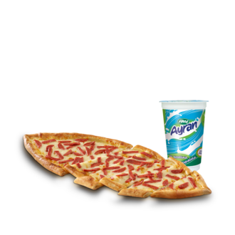 Turka Sucuklu Kaşarlı Pide Menü görseli