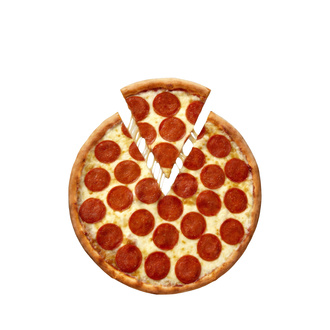 Küçük Boy Pizzalar görseli