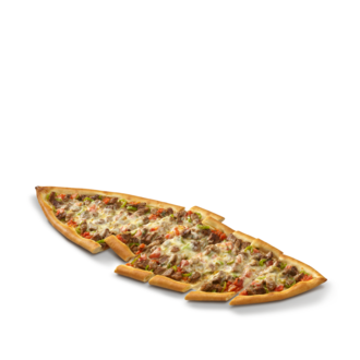 Turka Kuşbaşılı Kaşarlı Pide görseli