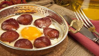 Sucuklu Omlet görseli