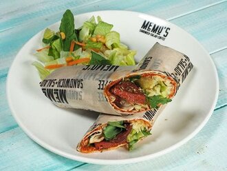 Sucuklu Wrap görseli