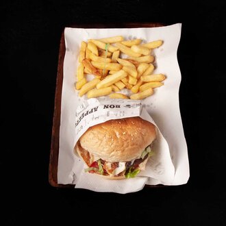 Cheeseburger Menü görseli