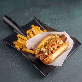 Cheesy Hot Dog görseli