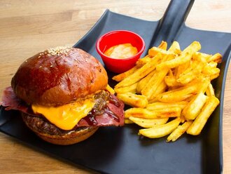 Bbq Burger Menü görseli