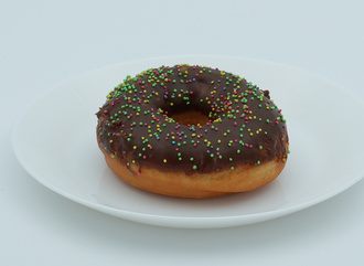 Çikolatalı Halka Donut görseli