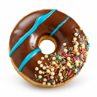 Çikolatalı Halka Donut görseli