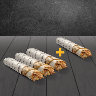 3+1 Tavuk Midi Dürüm görseli