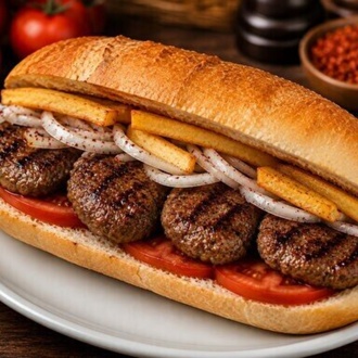 Yarım Ekmek Arası Izgara Köfte görseli