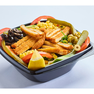 Şnitzel Salata görseli