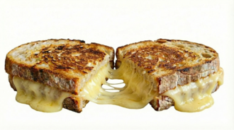 Ekşi Mayalı Çift Kaşar Peynirli Tost görseli