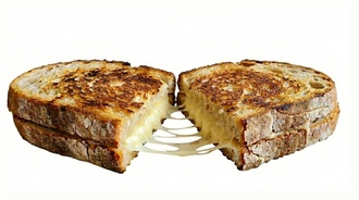 Ekşi Mayalı Kaşarlı Tost görseli