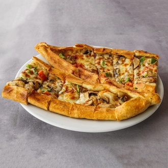 Kıyma Kaşarlı Mantarlı Pide görseli