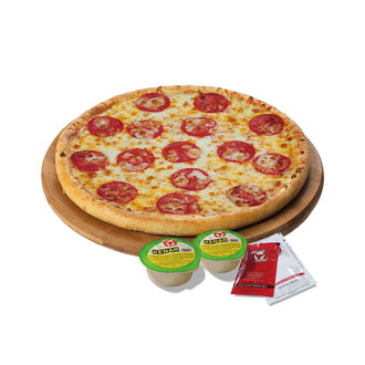 Büyük Boy Pepperoni Pizza görseli