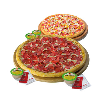 2 Adet Büyük Boy Pizza + Sos ( 509 + 509) görseli