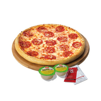 Büyük Boy Pizza + 2 Adet Sos görseli