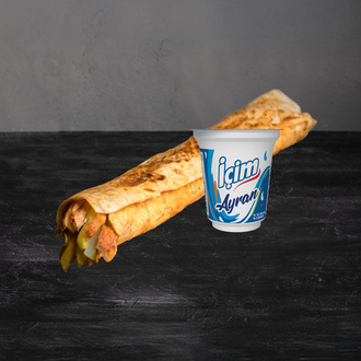 Tavuk Döner Xlarge Dürüm Menü görseli