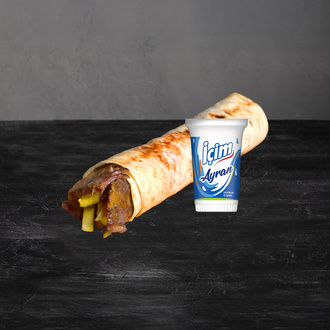 Et Döner Medium Dürüm Menü görseli