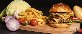Double Cheeseburger Menü görseli