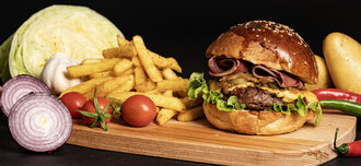 Kasap Burger (140 Gr.) Menü görseli