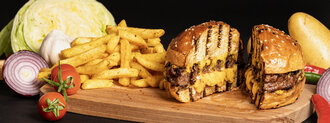 Steak Burger (220 Gr.) Menü görseli
