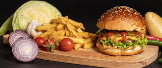 Mexico Burger (140 Gr.) Menü görseli