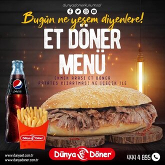 Ekmek Arası Et Döner (100 Gr.) Menü görseli