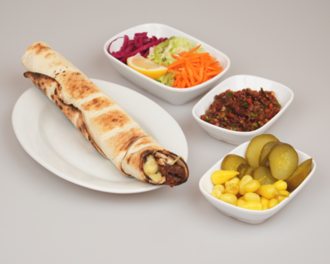 Kaşarlı Kuzu Çöp Şiş Dürüm görseli