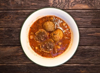 Vegan Analı Kızlı Çorbası görseli