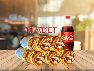 10'Lu Tavuk Döner Menü görseli