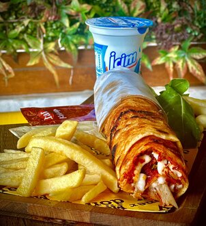 Tavuk Döner Dürüm Menü görseli