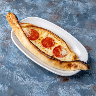 Kaşarlı Sucuklu Cantik Pide görseli