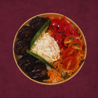 Barbekü Soslu & Köfte Bowl görseli