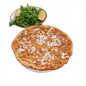 Kıymalı Kaşarlı Lahmacun görseli